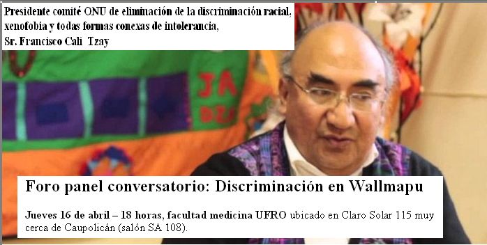 Temuco: Foro panel conversatorio: Discriminación en Wallmapu