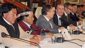 Dirigentes mapuche denunciaron "ofertas" por participar en mesa de Cerro Ñielol