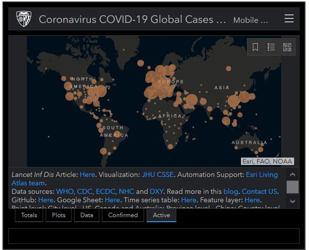 Mapping 2019-nCoV