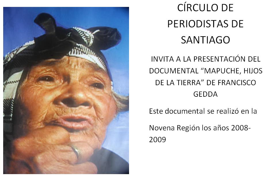 Documental “Mapuche, hijos de la tierra”