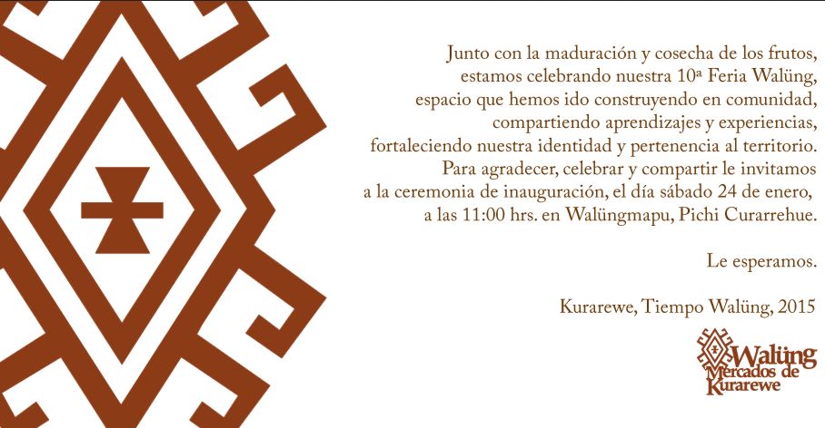 La tradicional Feria Wallüng en la zona cordillerana de Curarrehue, Región de la Araucanía