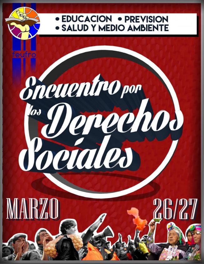 Encuentro por los Derechos Sociales  los días Jueves 26  y Viernes 27 , desde las 18:00 hrs.