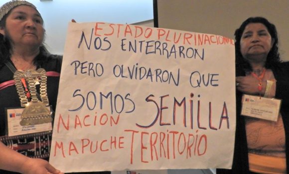 Pueblos originarios no llegan a acuerdo con el gobierno de Chile
