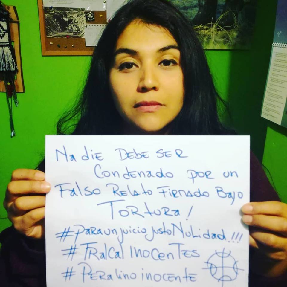 Campaña internacional "Tralcal Inocentes"