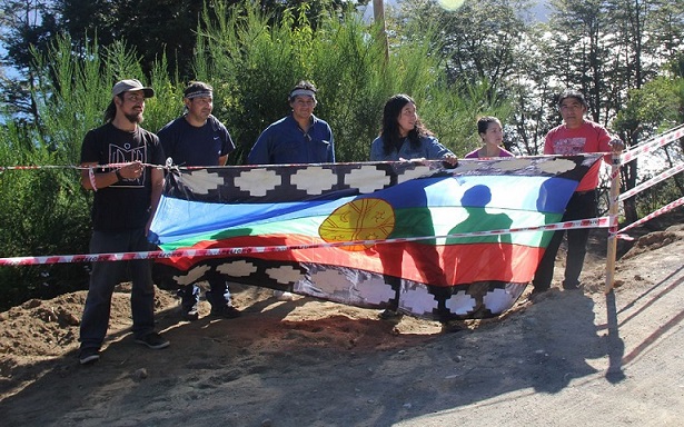Mapuches paralizan una obra en “resguardo” del territorio