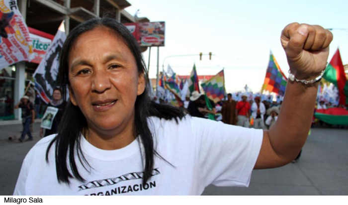 Encarcelada activista en Argentina