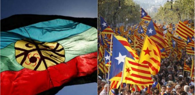 La Araucanía y Cataluña
