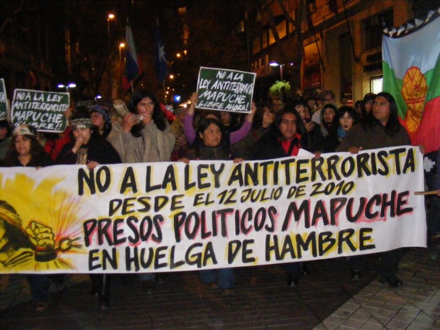 Hoy Jornada de Movilización Nacional e Internacional por los Presos Políticos Mapuche en Huelga de H