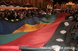 Mapuches continuan toma de la Cepal y se reunen con su Secretaria Ejecutiva
