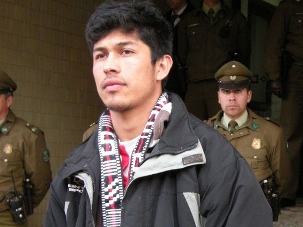 Detienen al vocero de comunidad mapuche de Temucuicui, Mijael Carbone