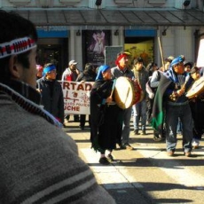 Edwards (RN) y alcaldesa de Cholchol visitaron a jóvenes mapuche en huelga de hambre