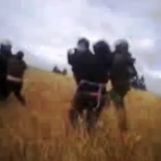 La violenta arremetida de Fuerzas Especiales contra una mujer mapuche y su bebé en allanamiento
