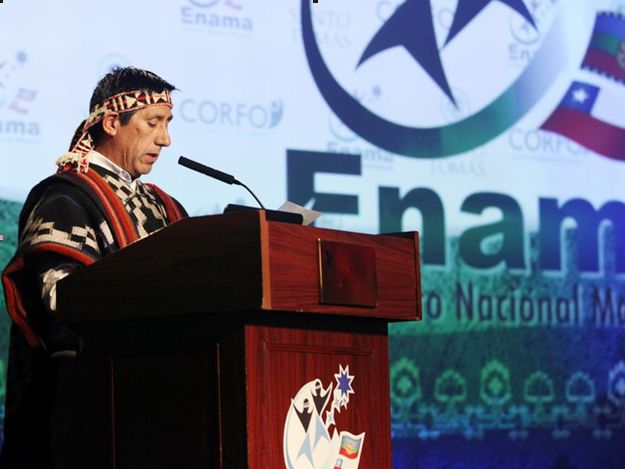 Cumbre anual de Enama en el centro de eventos del Hotel Dreams de Temuco.