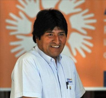 Evo Morales defiende en Copenhague 