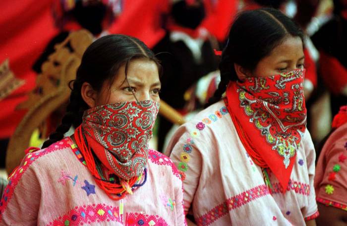 Los zapatistas reaparecen en la mayor movilización del EZLN de toda su historia