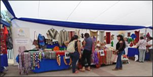 Rancagua : La IV Feria regional Mapuche en la Plaza de los Héroes