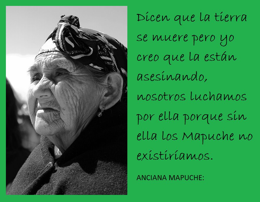 Dicen que la tierra se muere....