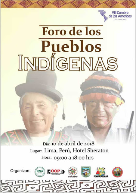 Declaración del Foro de los Pueblos Indígenas 