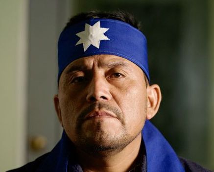 Lonko Alberto Curamil, autoridad tradicional mapuche recibió el "Nobel ambiental" Goldman