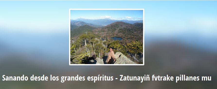 Sanando desde los grandes espíritus - Zatunayiñ fvtrake pillanes mu