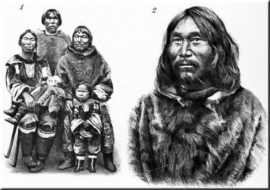 Eight Labrador Inuit trapped in a 19th century human zoo