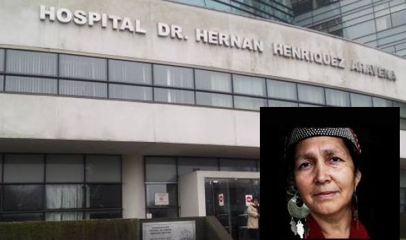 Internada en el Hospital de Temuco permanece emblemática lonco mapuche tras accidente.