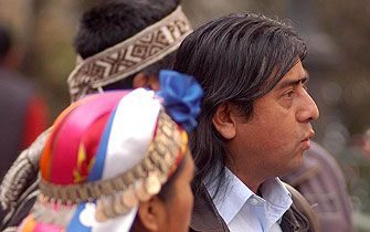 Aucan Huilcaman será orador en acto Mar para Bolivia