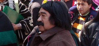 DIRIGENTE MAPUCHE ACUSÓ INCENDIO INTENCIONAL EN CASA DE SUS PADRES