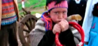 NIÑOS DE LA JUNJI GRABAN DISCO EN MAPUDUNGÚN