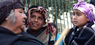 Mapuches depusieron toma de la Unicef
