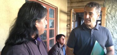 VELASCO SE REUNIÓ CON HUILCAMÁN: “DEBEMOS ESTAR DISPUESTOS A PEDIR PERDÓN AL PUEBLO MAPUCHE”