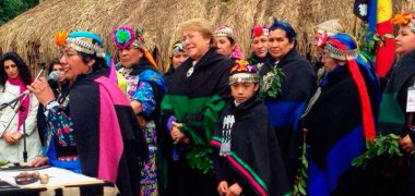Bachelet insistirá en crear el Ministerio de Asuntos Indígenas