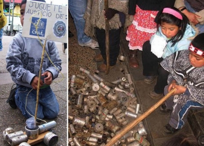 Ley Antiterrorista el regalo de Navidad para el Niño Mapuche