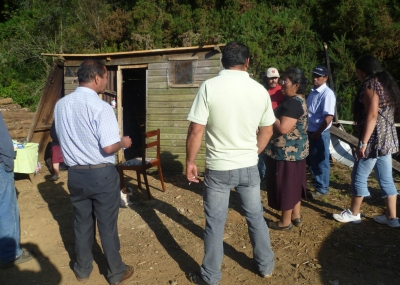 Comunera Mapuche sufre desalojo judicial en sector Kilaco de Puchilco en Toltén