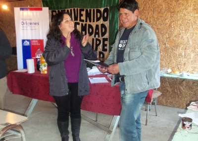 Comunidad mapuche Lucas Paillacan recibió título de dominio
