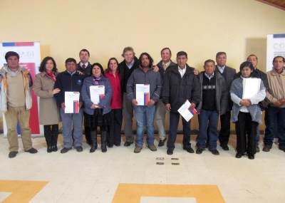 270 familias mapuche de diez comunas de La Araucanía reciben títulos de dominio