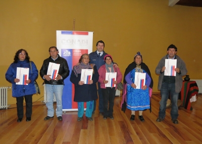 122 familias mapuche son beneficiadas con sistemas de riego y drenaje