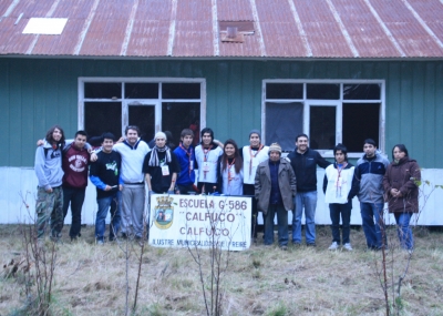 Freire: Jóvenes recuperan espacios de ex Escuela Calfuco en sector Lolén 