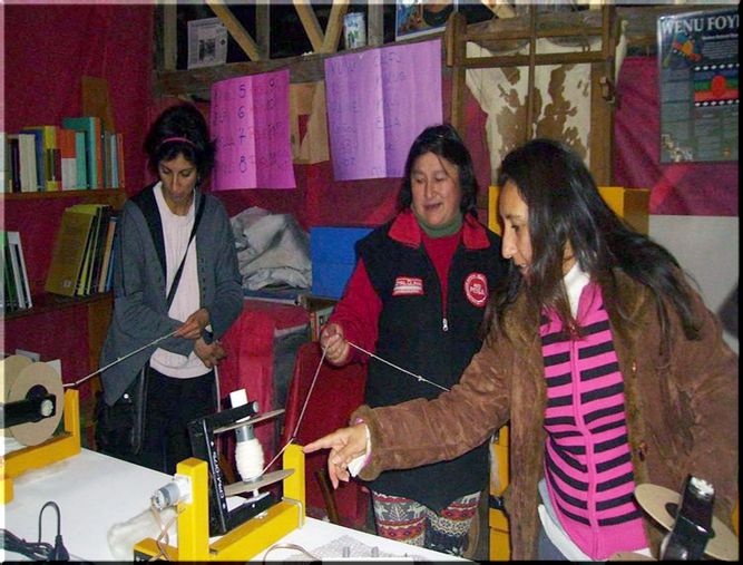 Argentina, Bariloche: Comunidad Lof Lafkenche expone en el Centro Administrativo