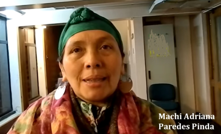 El mensaje de de la Machi Adriana Paredes Pinda