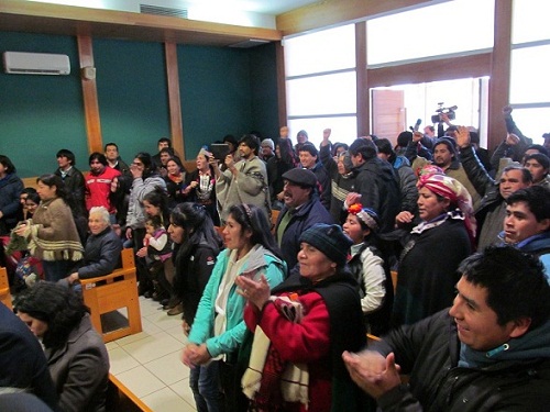 Absolución de los doce comuneros Mapuche