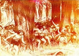 El Arte Marcial Mapuche en Chile.