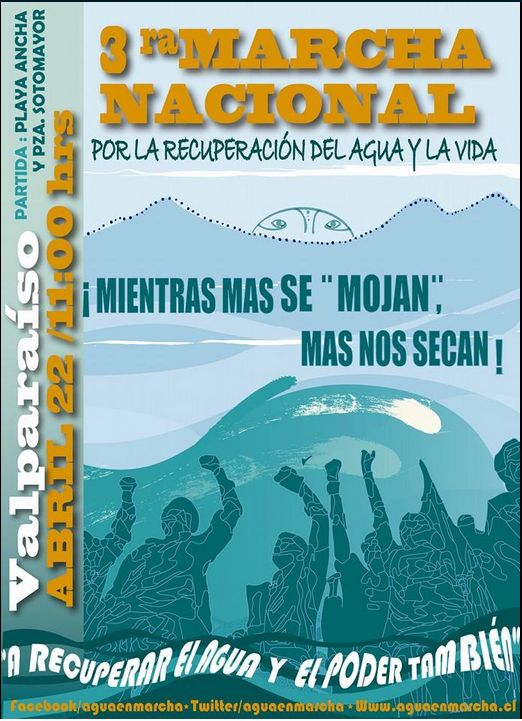 Los territorios se movilizan hacia la III Marcha Nacional por el Agua
