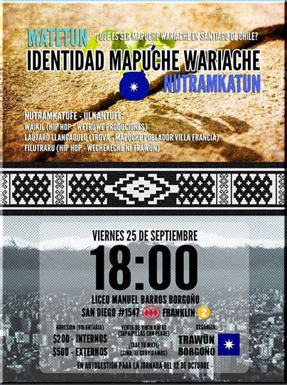 Matetun Nütramkantun: - IDENTIDAD MAPUCHE WARIACHE 