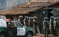 En libertad queda único detenido tras desalojo de fundo forestal en Cunco