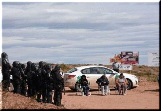 Argentina, Neuquén: Los mapuches impidieron el paso en Mari Menuco