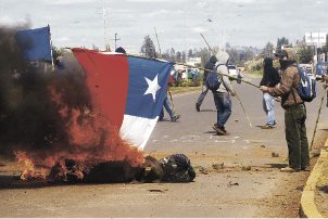 Exigencia de mesa con tres poderes del Estado provoca quiebre entre huelguistas mapuches