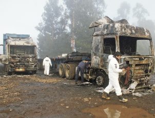 Ataques incendiarios se trasladan a la VIII Región