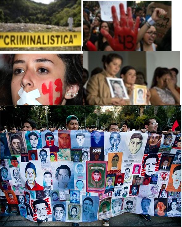 América Latina México: Crece ola de protestas por desaparecidos