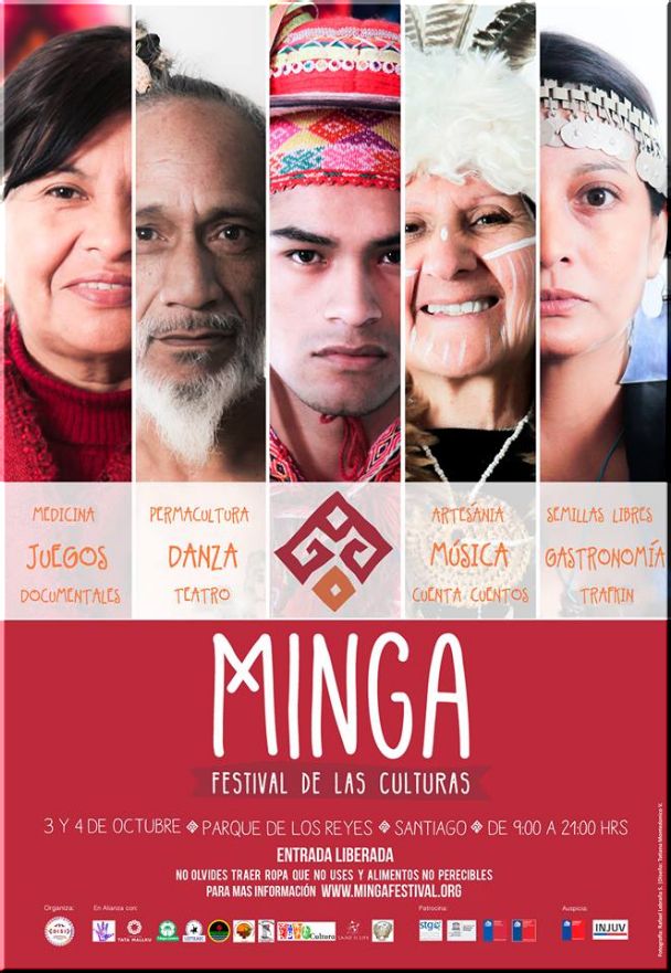 Chile,Santiago: Minga Festival de las culturas